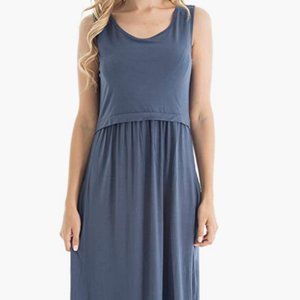 Bearsland Maternity and Nursing Dress Azure Size M (New, never used)